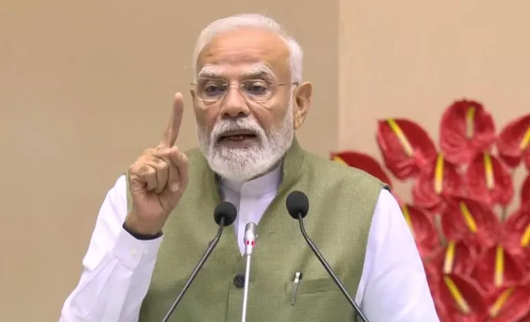 PM Narendra Modi speech Environment and Climate Dynamics