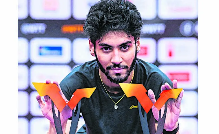 Ankur Bhattacharjee wins his first WTT singles title and doubles gold at the Olomouc tournament 