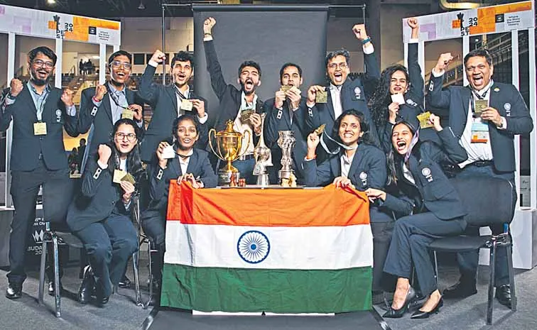 India enters the Chess Olympiad as defending champions