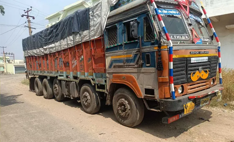 TDP Leader Granite slab lorry Incident