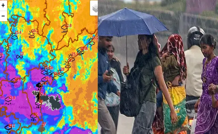 IMD Says Five Days Rain Alert For AP