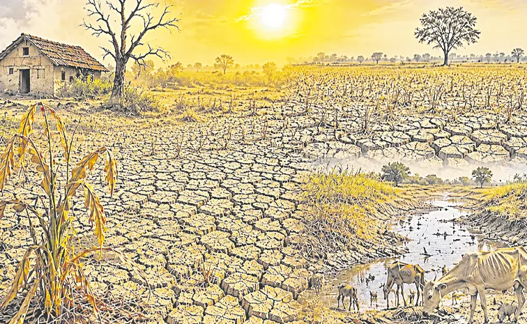78 Percentage of Mandals in AP Face Drought Conditions