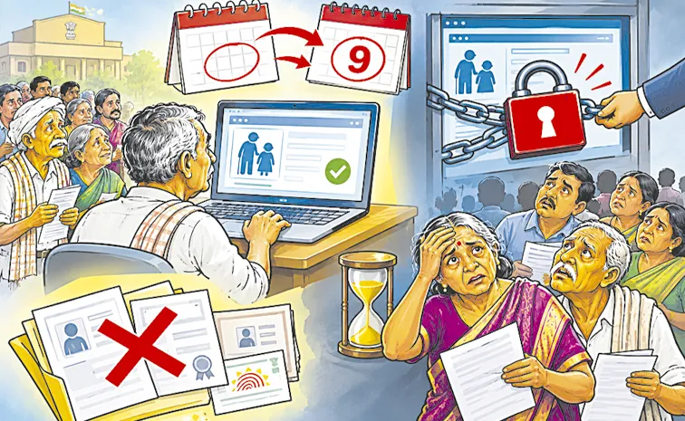 Pension Portal Closed in Andhra Pradesh