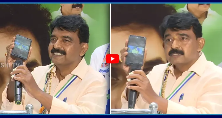 లైవ్ లో చంద్రబాబు వీడియో ప్లే చేసి పేర్ని నాని మాస్ ర్యాగింగ్