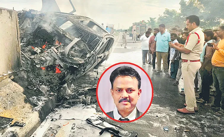 లగ్జరీ కారులో మంటలు ఎలా చెలరేగాయి?