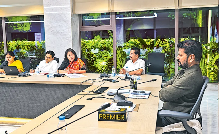 CM Revanth reviews construction of Warangal Super Speciality Hospital