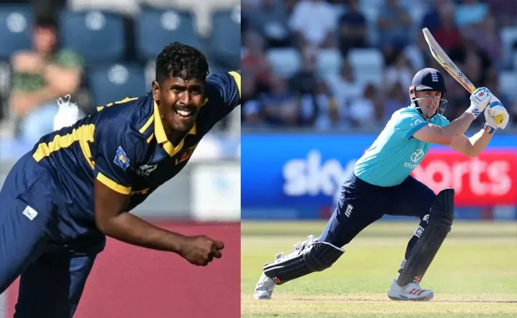 Meet Sachindu-Colombage-Super-Debut-ENG-265 Runs All-out 1st ODI Vs SL