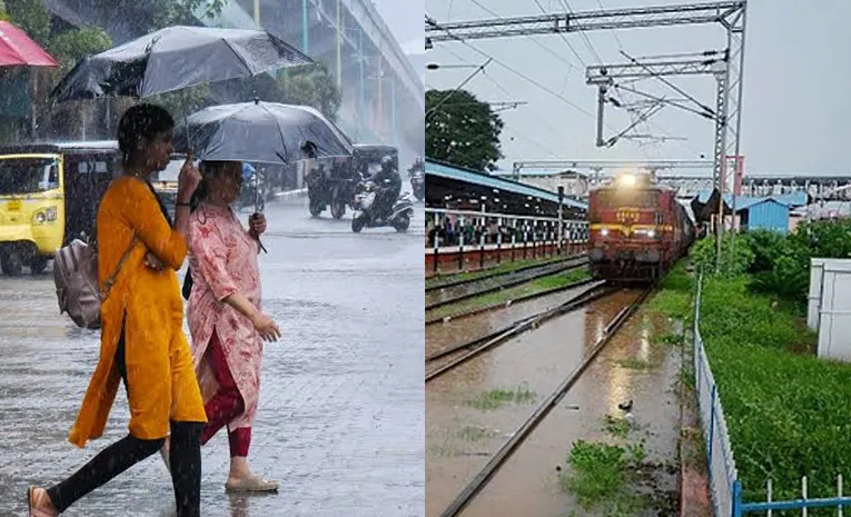 Several trains cancelled due to heavy rains in Andhra Pradesh
