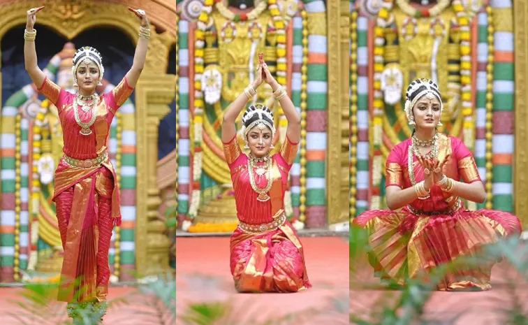 తిరుమలలో తెలుగు హీరోయిన్ అద్భుతమైన డ్యాన్స్