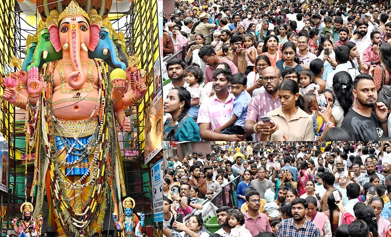 23 అర్ధరాత్రి వరకే మహా గణపతి దర్శనం