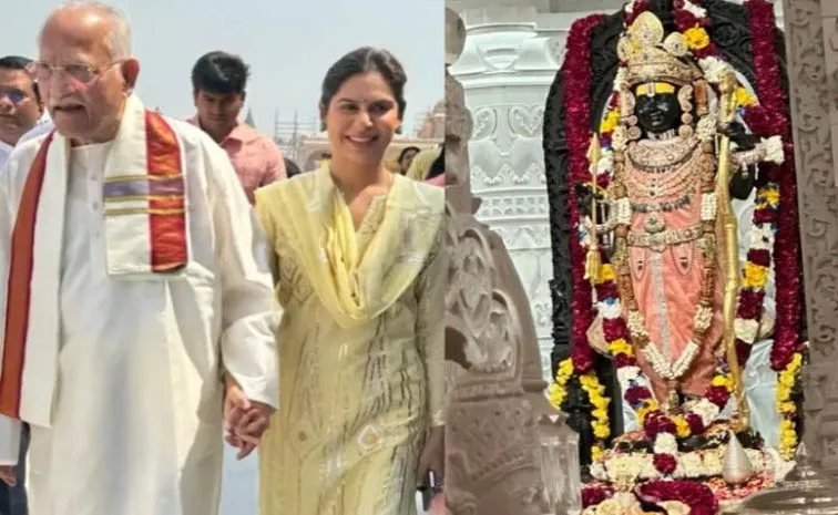 Upasana Konidela Commissions A Sri Rama Murti For 93 Year old Grand father