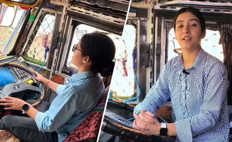 Who Left Air Hostess Training To Become Himachal Pradesh First Woman Truck Driver