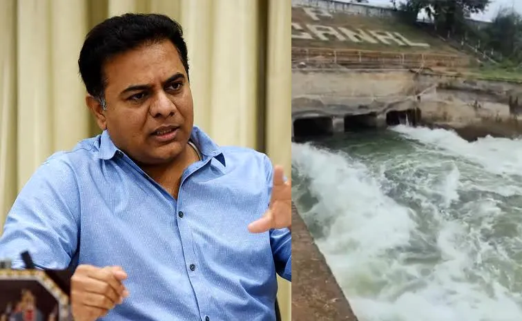 జూరాల నీటి విడుదల.. స్పందించిన కేటీఆర్‌