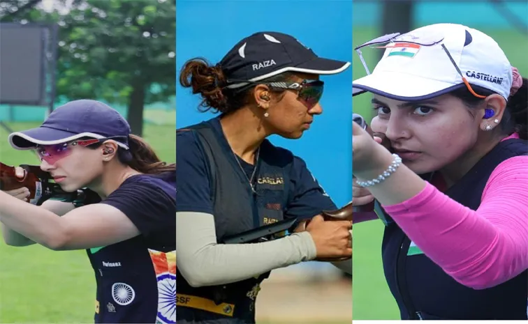 Asian Games 2026: India win Bronze medal in Women Skeet Team event