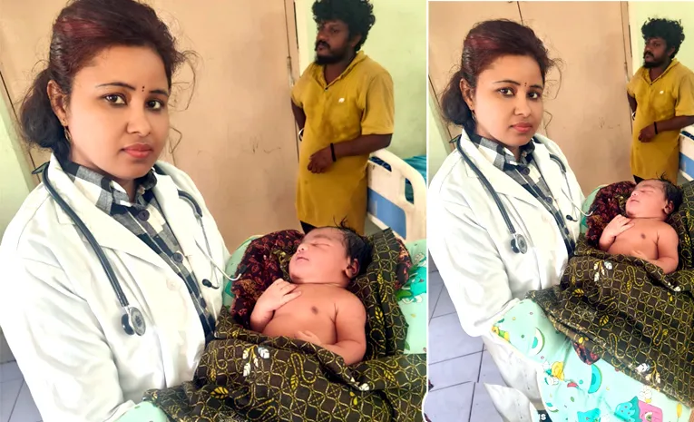 బాల భీముడు.. పుట్టగానే ఎంత బరువు ఉన్నాడంటే!