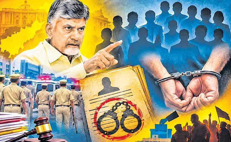 Chandrababu Orders to open rowdy sheets for repressive measures against YSRCP leaders