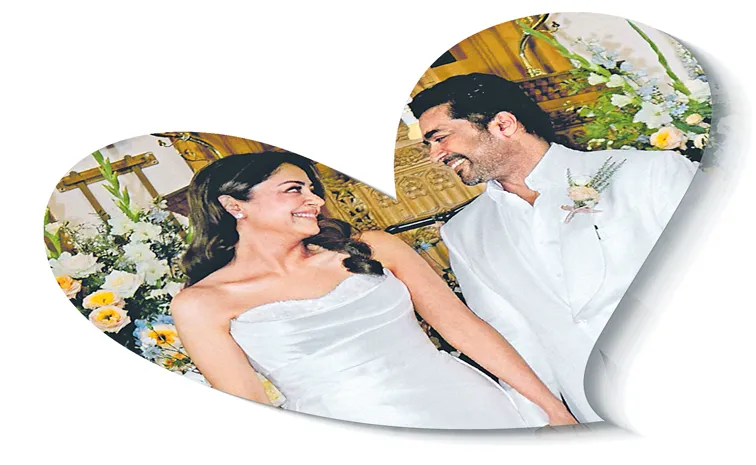 Suriya and Jyotika have renewed their wedding vows, after 20 years