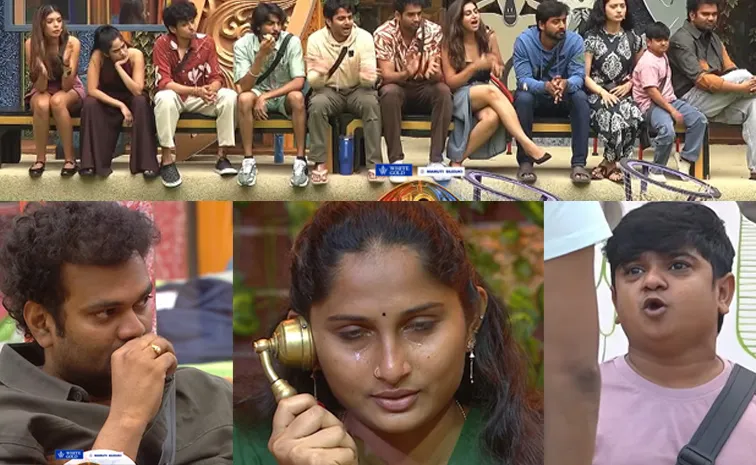 కుటుంబ బంధాలపై బిగ్‌బాస్‌ ట్విస్ట్‌.. కన్నీళ్లు పెట్టికున్న ఝాన్సీ