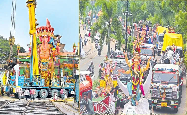 ఖైరతాబాద్‌ మహాగణపతి తరలింపు.. రూట్‌ ఇదే!