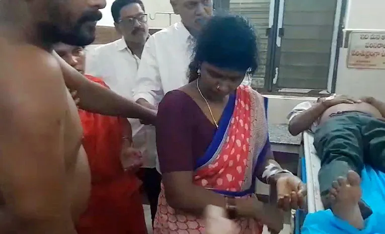 అనపర్తిలో ఆగని కూటమి అరాచకాలు