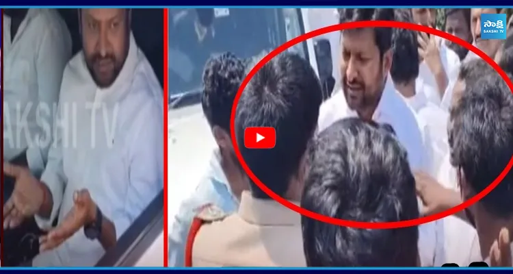 పోలీసుల సమక్షంలోనే టీడీపీ గూండాల దాడి...
