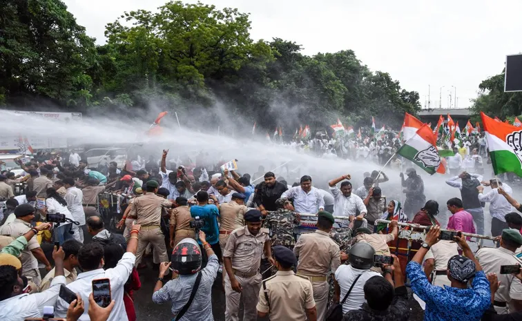 Congress Party hold protests across the country seeking CEC resignations