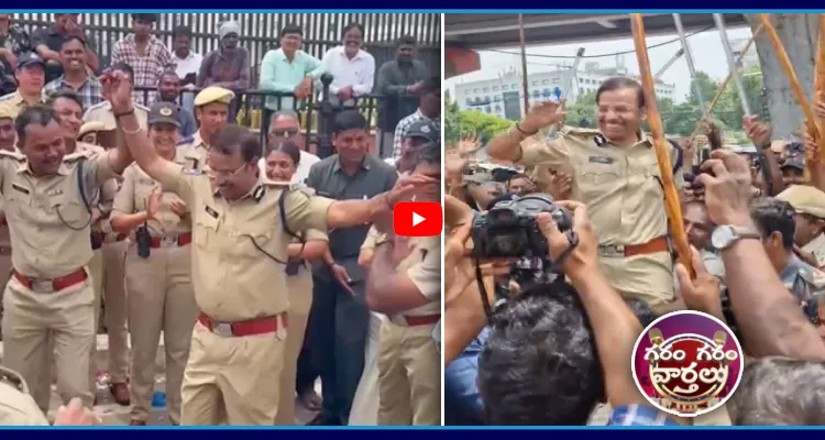 గణేష్ నిమజ్జనంలో సజ్జనార్ డ్యాన్స్ వైరల్