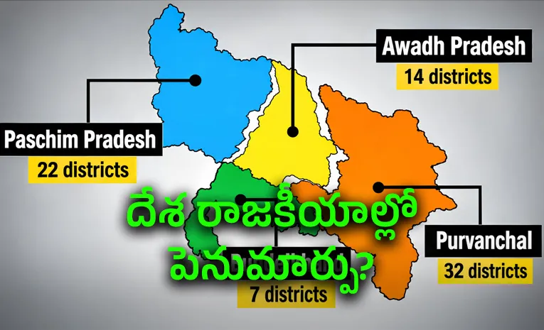 Will Uttar Pradesh Be Split Into Four States
