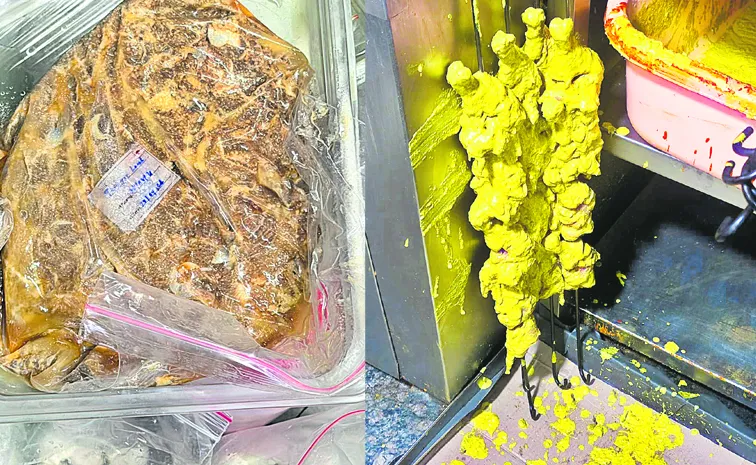 పాడైన పదార్థాలు.. ఎలుకలు.. బొద్దింకలు
