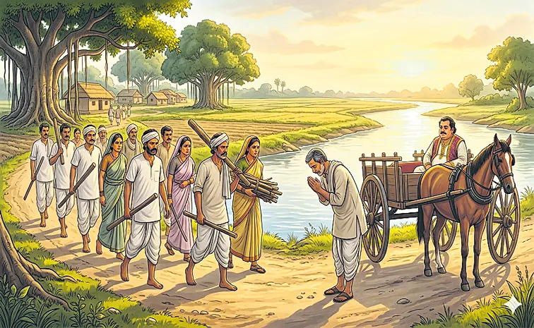చేతిలో కట్టెలు