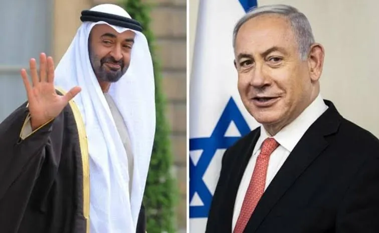 Israel PM Netanyahu meets UAE president in Abu Dhabi