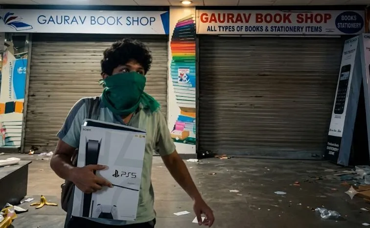 PS5 iPhones Prada perfumes looted from LPUs Uni Mall