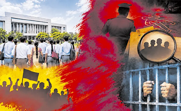 సచివాలయ ఉద్యోగులపై కక్ష సాధింపు  
