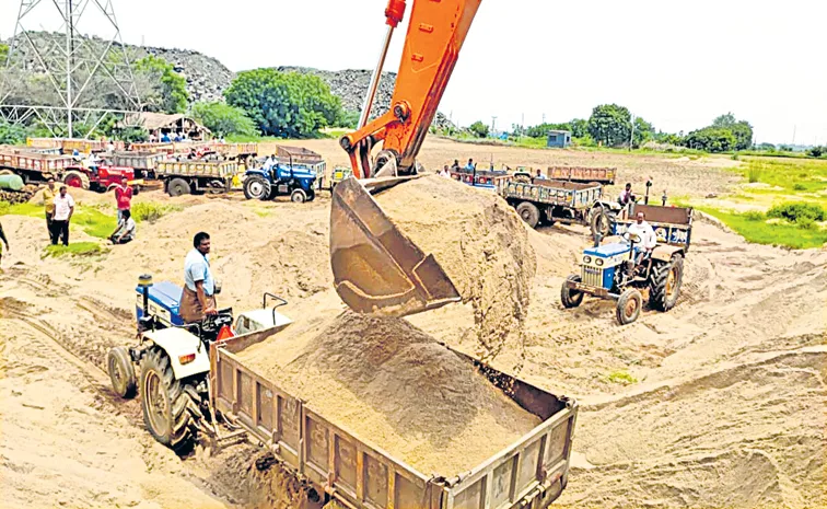 ఇసుక అక్రమాలను అడ్డుకునే వ్యవస్థ ఏది