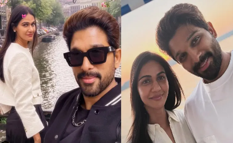 Allu Arjun Special Birthday Wishes To His Wife allu Sneha Reddy