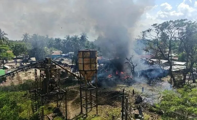Myanmar military airstrike kills 49 people injures 58 others