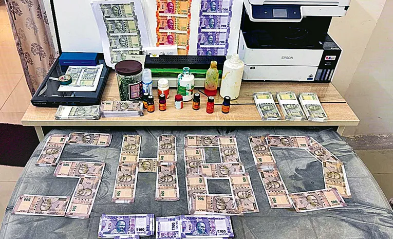 Fake Currency Racket Busted in Hyderabad