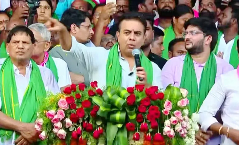 KTR Issues Stern Warning To Government On Water Schedule