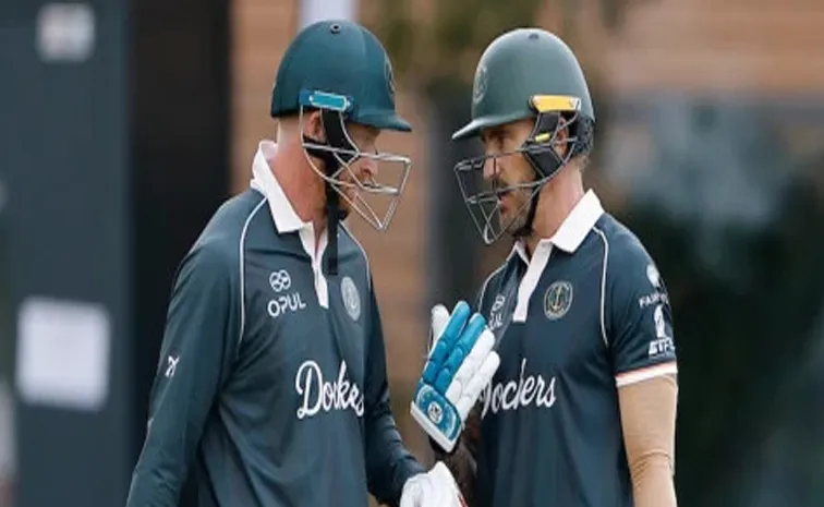 Faf du Plessis Stars as Rotterdam Dockers Chase Down Dublin Guardians in ETPL
