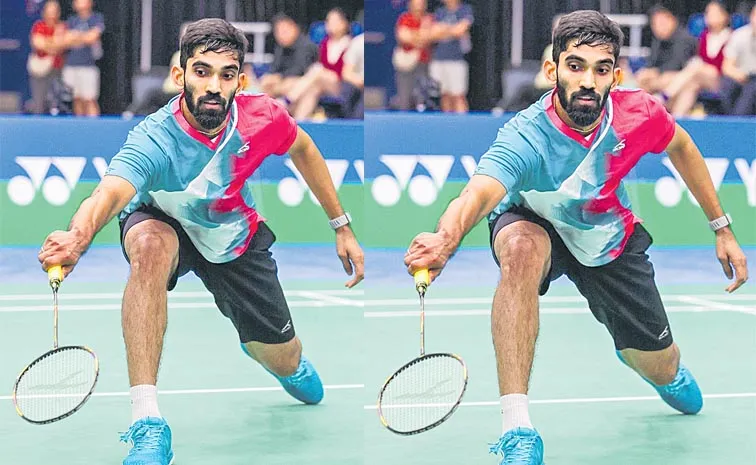 Srikanth makes a winning start at the China Masters badminton tournament