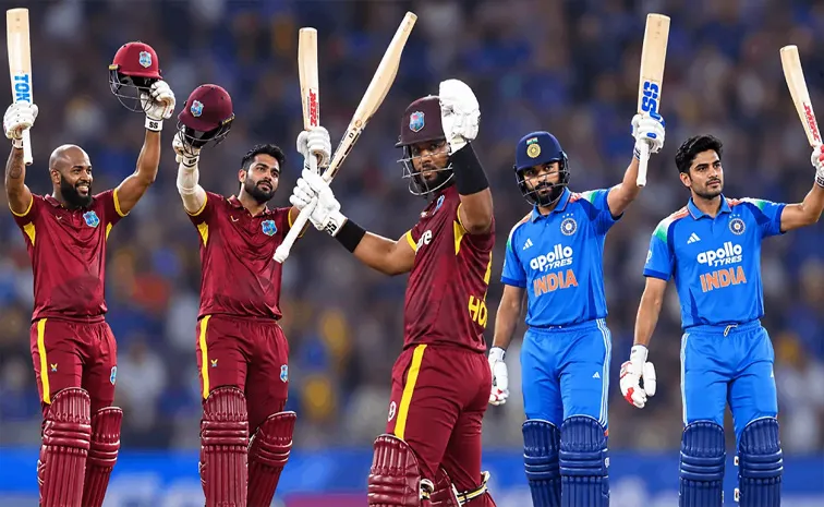 IND Vs WI-1st-Time-ODI history-Five Centuries Scored-Single Match