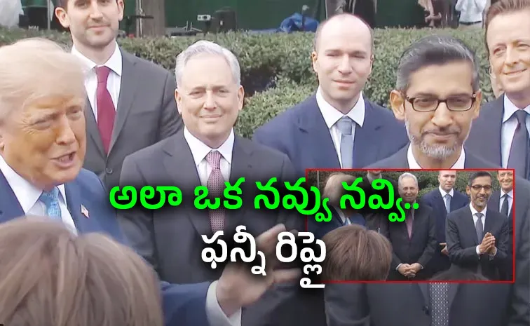 Sundar Pichai Is a Monster: Trump's Remark, Pichai's Funny Reply Go Viral