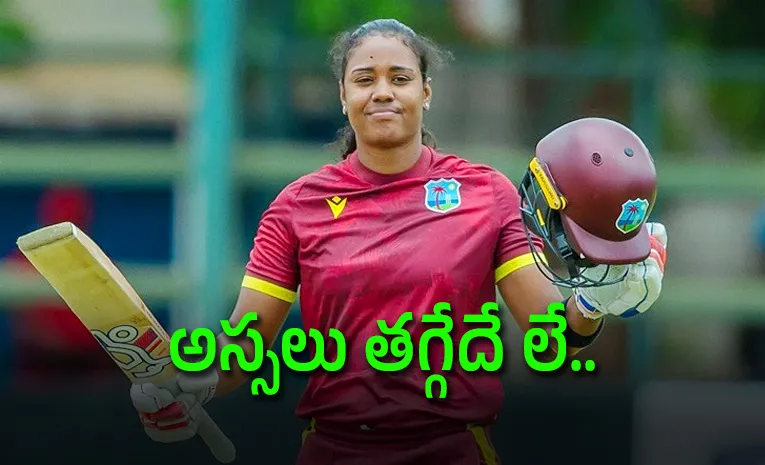 West Indies Women captain Hayley Matthews-Century-Vs ZIM-Women-3rd ODI-Harare