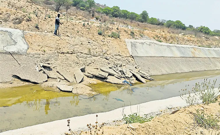 హంద్రీ–నీవా లైనింగ్‌ పనుల్లో మరో దోపిడీకి ఎత్తు