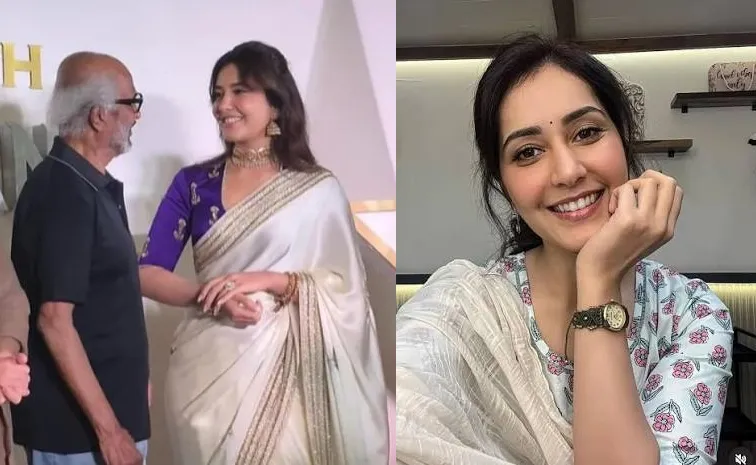Raashi Khanna Shares Experience With Rajinikanth