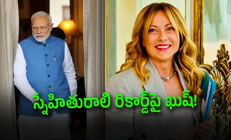 Meloni Makes History Modi Hails His Friend