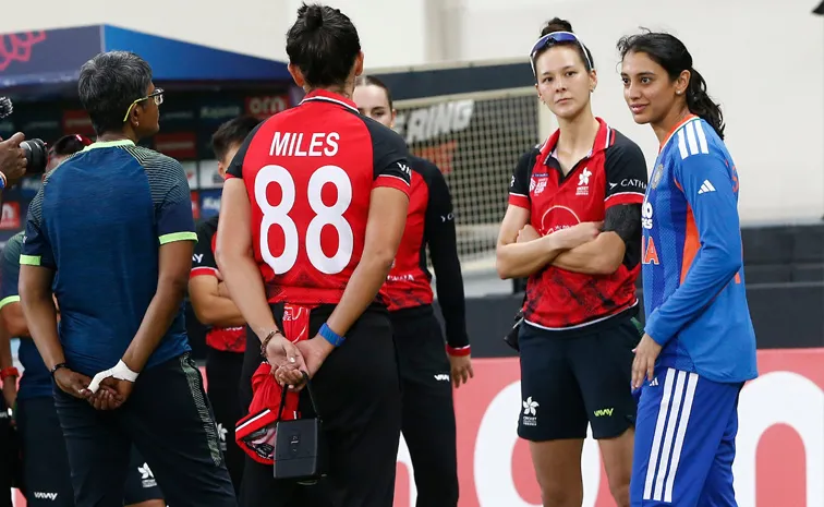 Smriti Mandhana Emotional-After Match Won Vs Hong Kong Women Asia Cup