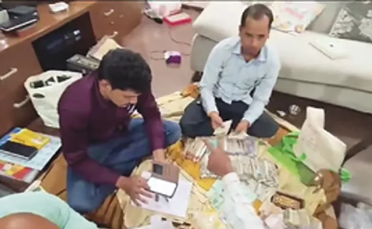 ACB Raids Suryapet Town Planning Officer Residence
