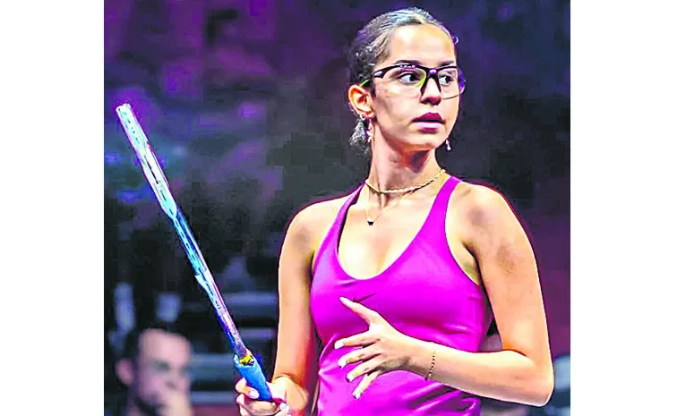 Anahat stormed into the quarter finals of the London Squash Classic tournament