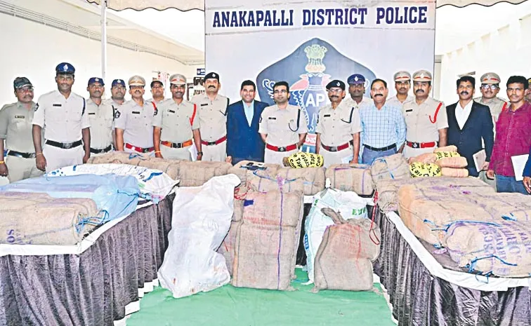 Ganja worth Rs 3 crore seized